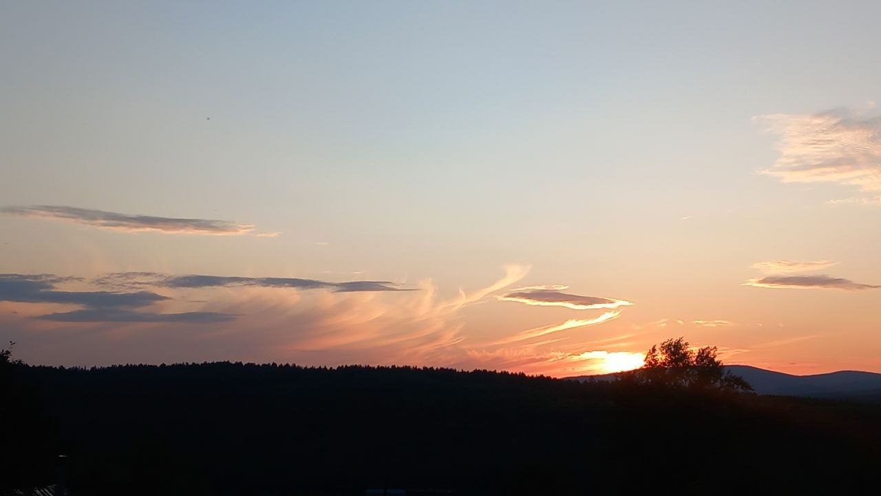 Закат в Косье
